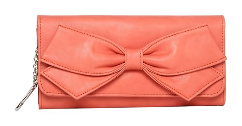 Butterflies Womens Wallet (Dark Peach) (BNS 2397DPCH)
