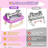 Kikidex Magnetic Drawing Board 8.7in for 1 3 Year Old Purple view 2