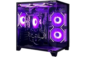 AEXPXO PC Desktop,AMD Ryzen 5 5600GT 3.6GHz,16GB DDR4 RAM 3200MHz,1TB NVME SSD,Supply WiFi/Bluetooth Support for Office, Light Entertainment, Video Editing