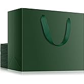 EUSOAR Large Paper Bags with Handle, 20pcs 16"x6"x12" Gift Wrap Bags Bulk, Merchandise Business Craft Grocery Retail Wrapping Bags, Wedding Christmas Birthday Thank You Gift Treat Party Favor Bags