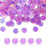 2800 Pcs Flat Round Loose Sequins,10 mm Large