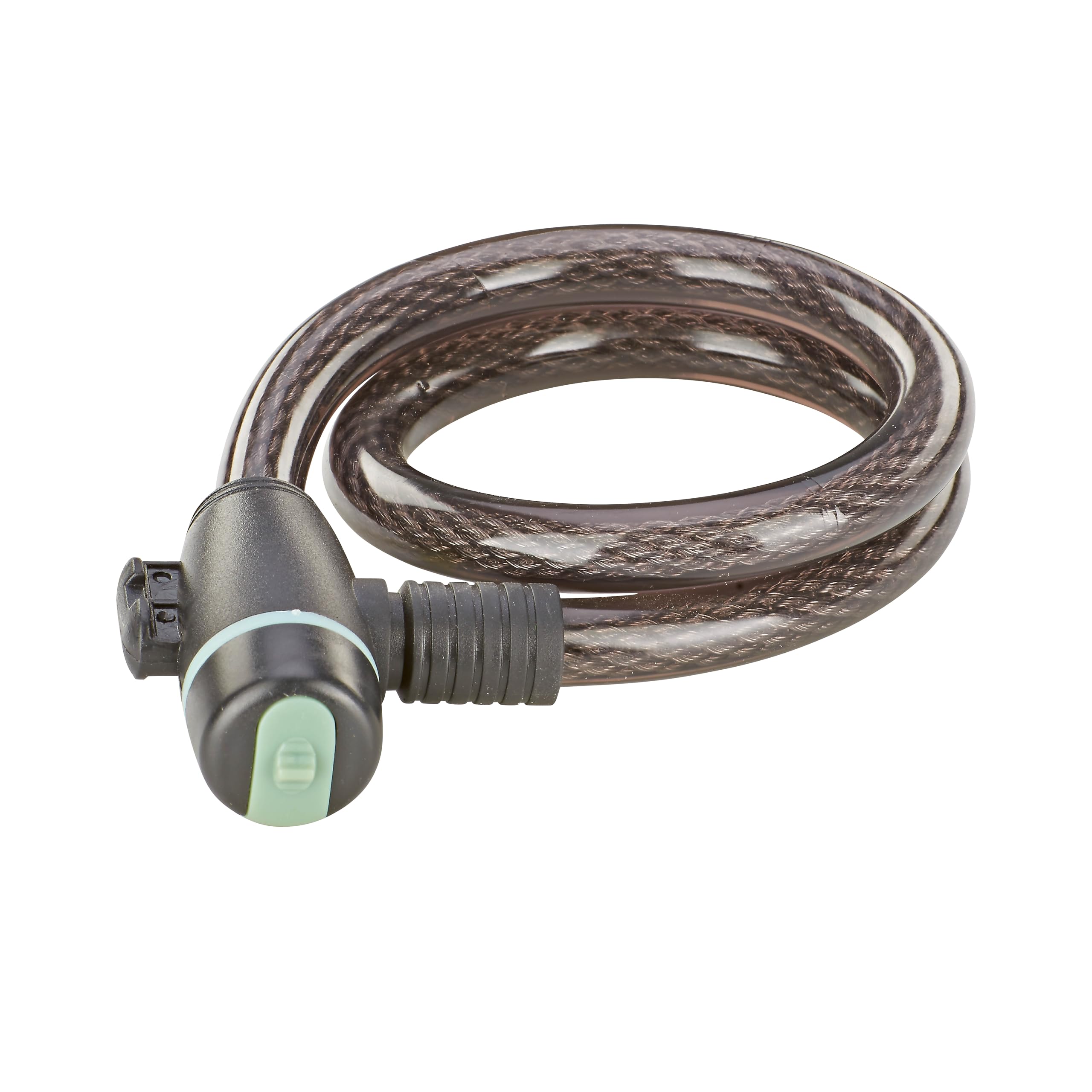 Prophete Bicycle Lock Cable Lock with Brass Lock Cylinder and Cylinder Protection Cap Dimensions: 65 cm/Diameter 15 mm