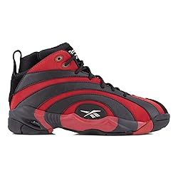 Reebok Work Men's Shaqnosis Work Black and Red