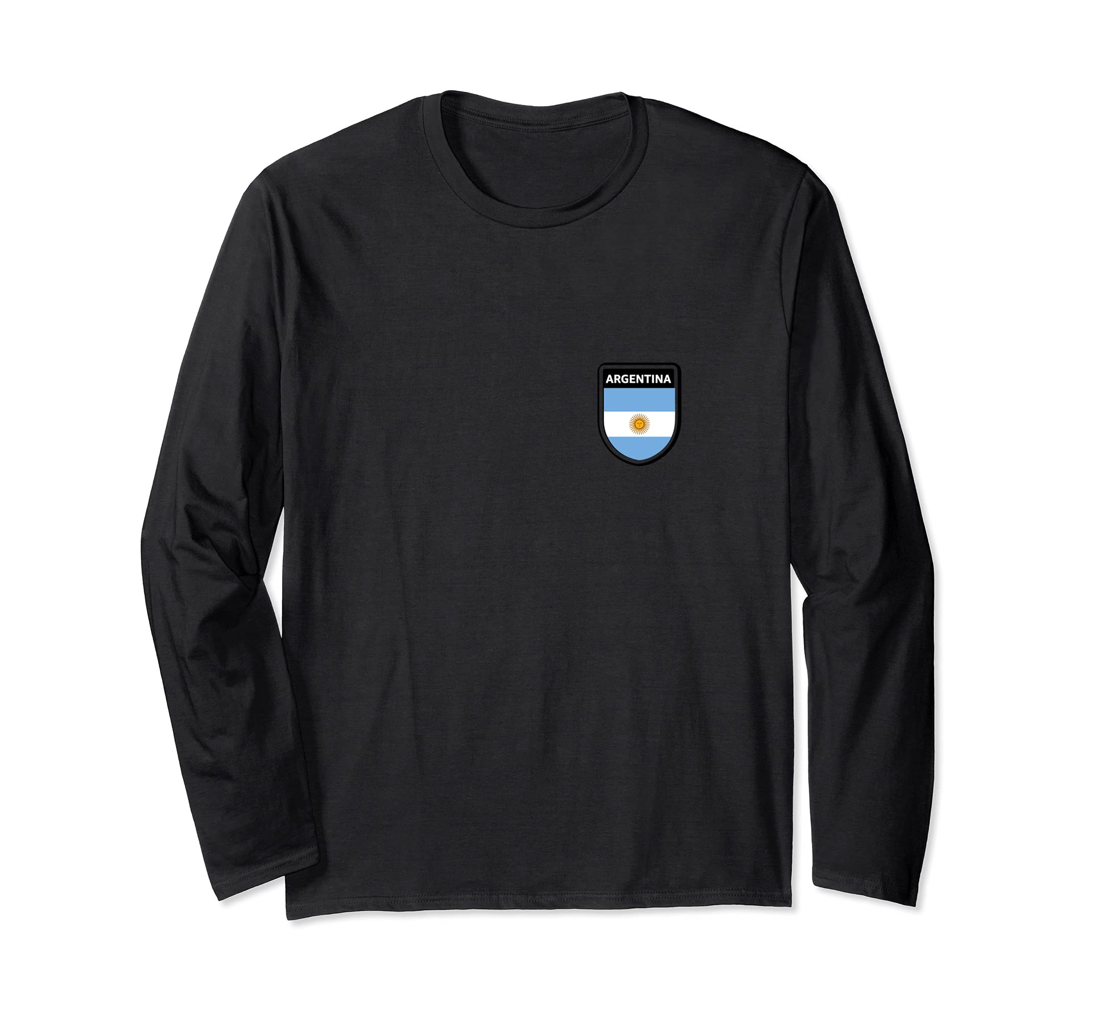 Flag Argentina Long Sleeve T-Shirt