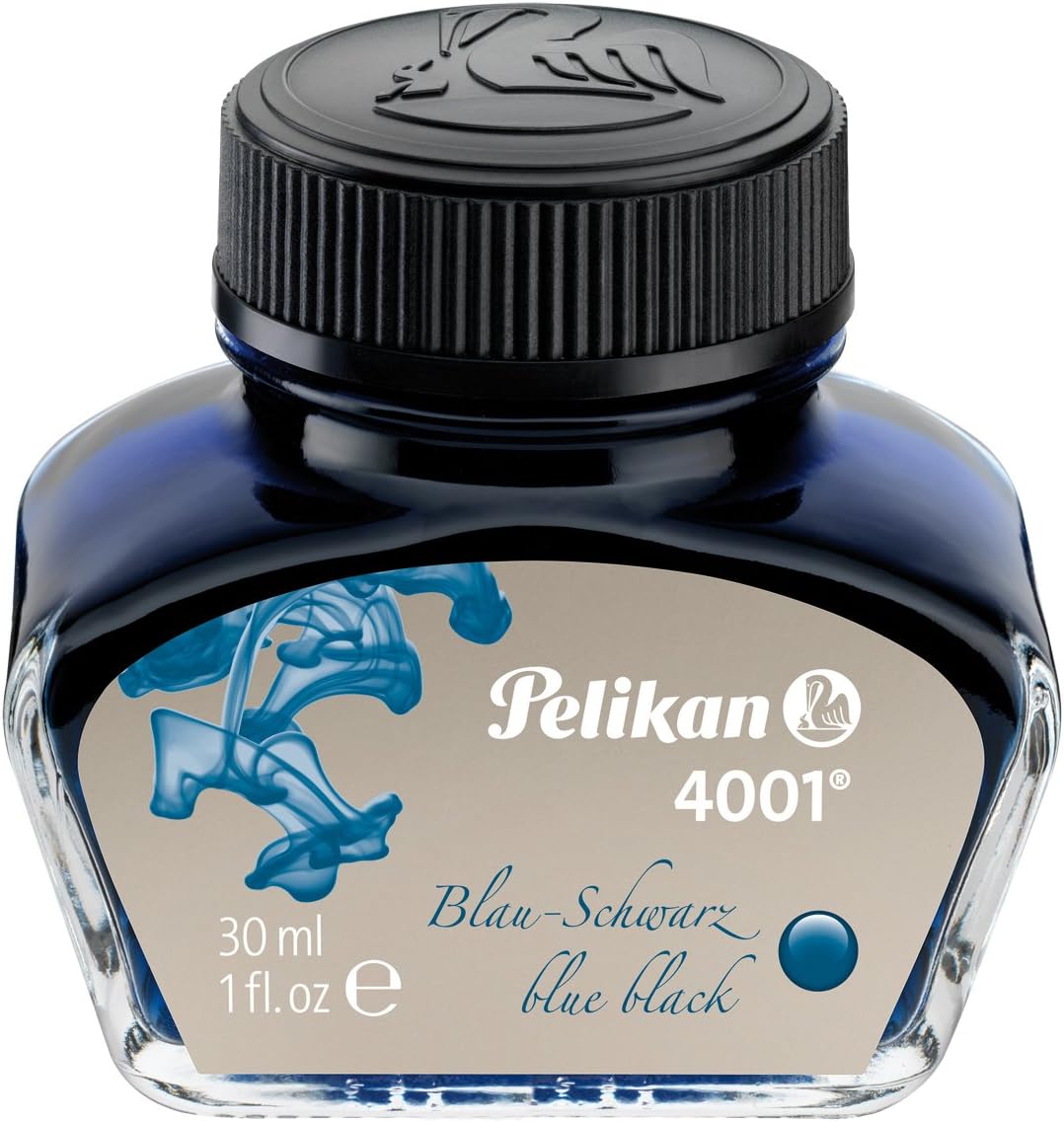 Pelikan 301028 Ink 4001 BlueBlack, 30 ml Amazon.co.uk Office Products