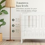 Tutti Bambini Alba Cot Bed Bundle White 140x70 with Eco-Fibre Mattress view 5