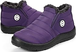 Eagsouni Womens Winter Snow Boots Warm Ankle
