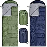 Tudomro Camping Sleeping Bag for Adults Lightweight Packable Waterproof Camping Gear Equipment to Keep Warm for Cold Weather Outdoor Backpacking Hiking Travel