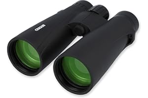Carson VX Series 12x50mm Full Sized High Definition Waterproof Binoculars, Black (VX-250)