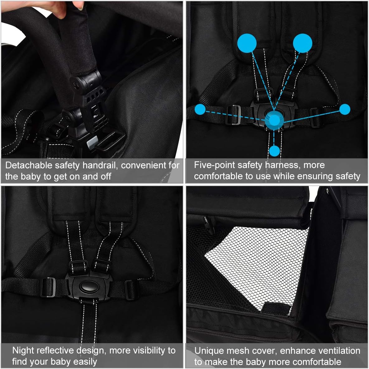 infans double stroller