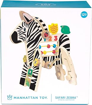 manhattan toy safari zebra