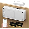 Smart Cabinet Lock, Anweller Hidden No Drill Magnetic Keyless Electronic Digital RFID Bluetooth Drawer Lock for Baby Proofing Child Safety Adults Cupboard Closet Liquor File Cabinets - White