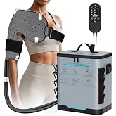 ICYTHRP Programmable Timer Cold Therapy Machine for Shoulder w/Quiet Pump | FSA Eligible HSA, Portable Ice Machine for Shoulder After Surgery, Shoulder Replacement Recovery System with Shoulder Pad