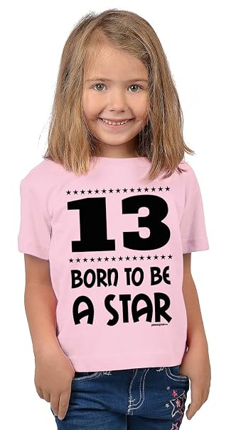 Girlie Mädchen Shirt Zum 13 Geburtstag 13 Jahre Alt T Shirt