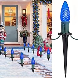 C9 Led Christmas String Lights, 20 Led 25.75 Feet