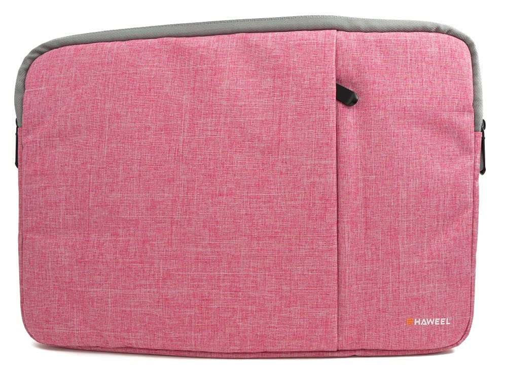 System-S Protective Case 12.9 Inch Padded Case in Pink for Laptop Notebook Tablet