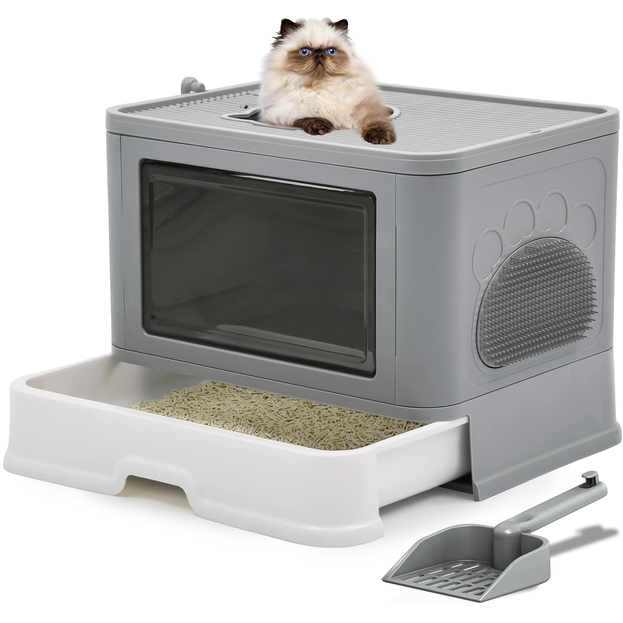 Thumbnail for Self Cleaning Litter Box With Easy Scoop Feature