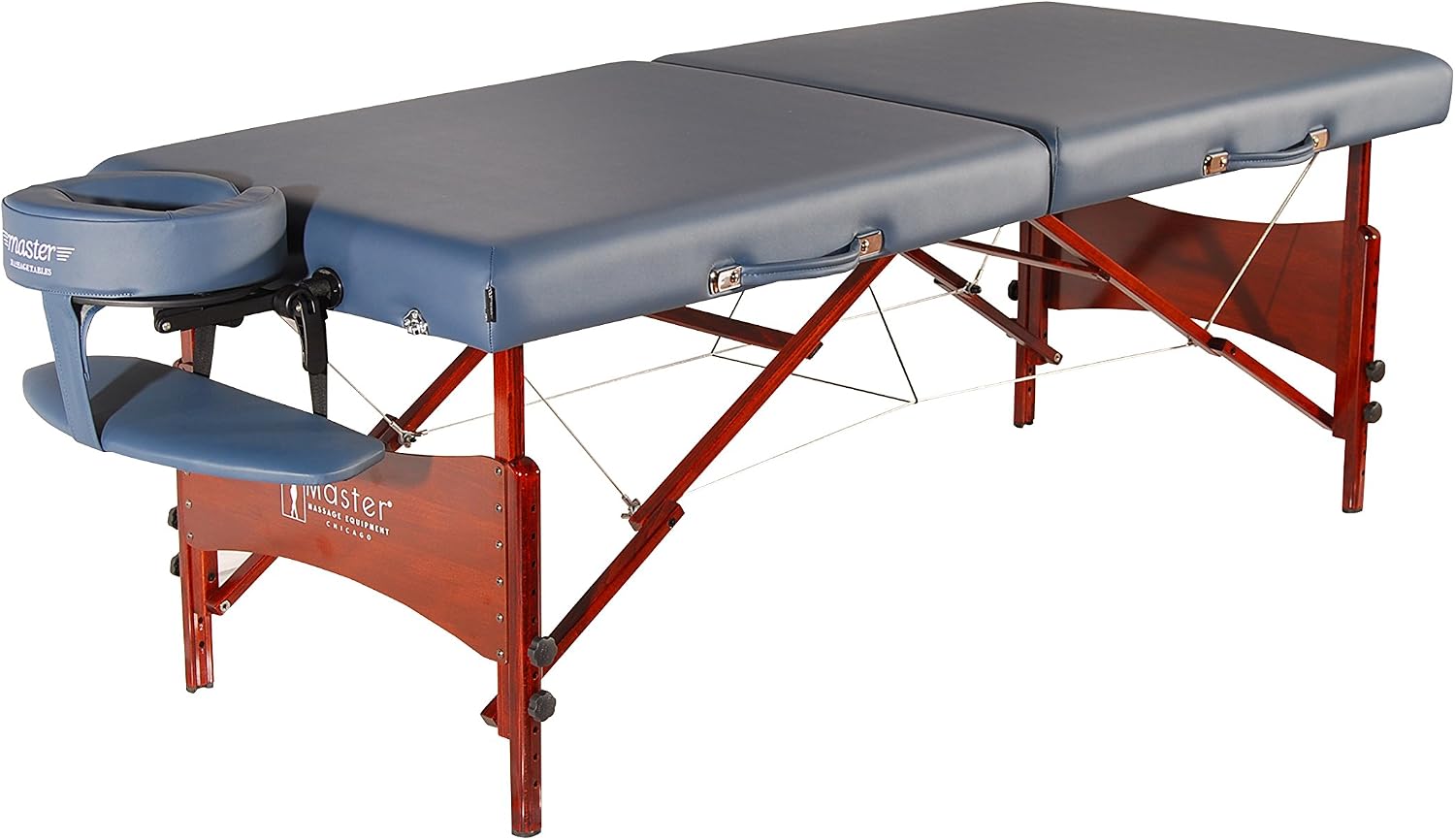 Master Massage Mater Basic Newport Portable Massage Table, 70 cm, Royal Blue, 71cm