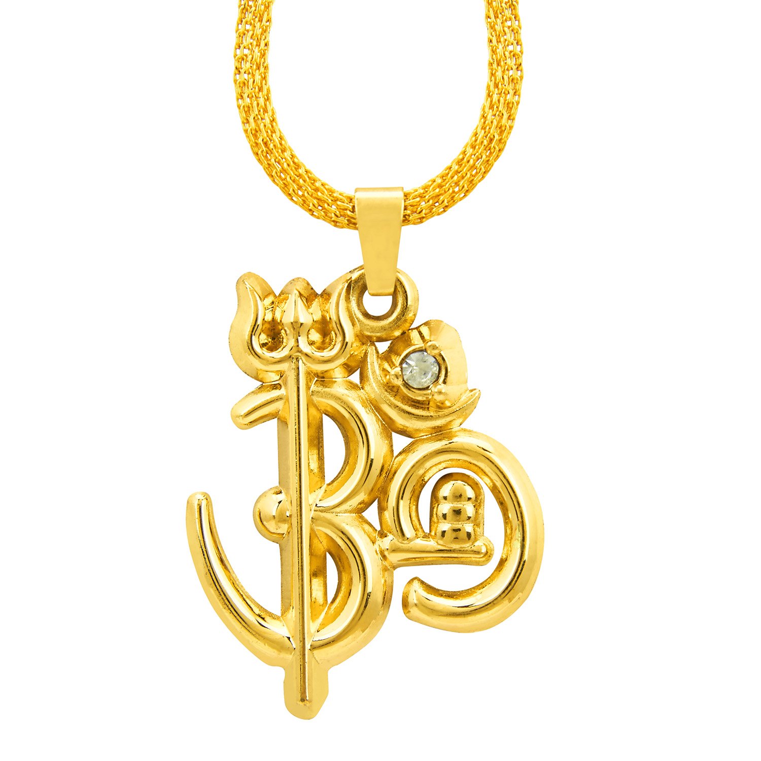 Om Locket With Trishul Shop, 59% OFF 