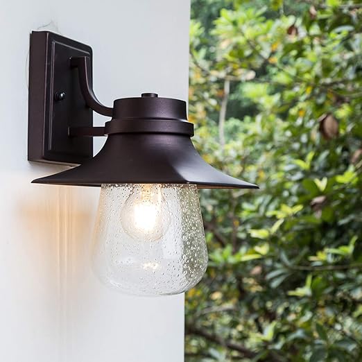 Led Aussen Lampe Leuchte Garten Decken Beleuchtung Veranda Terrasse Metall Rund