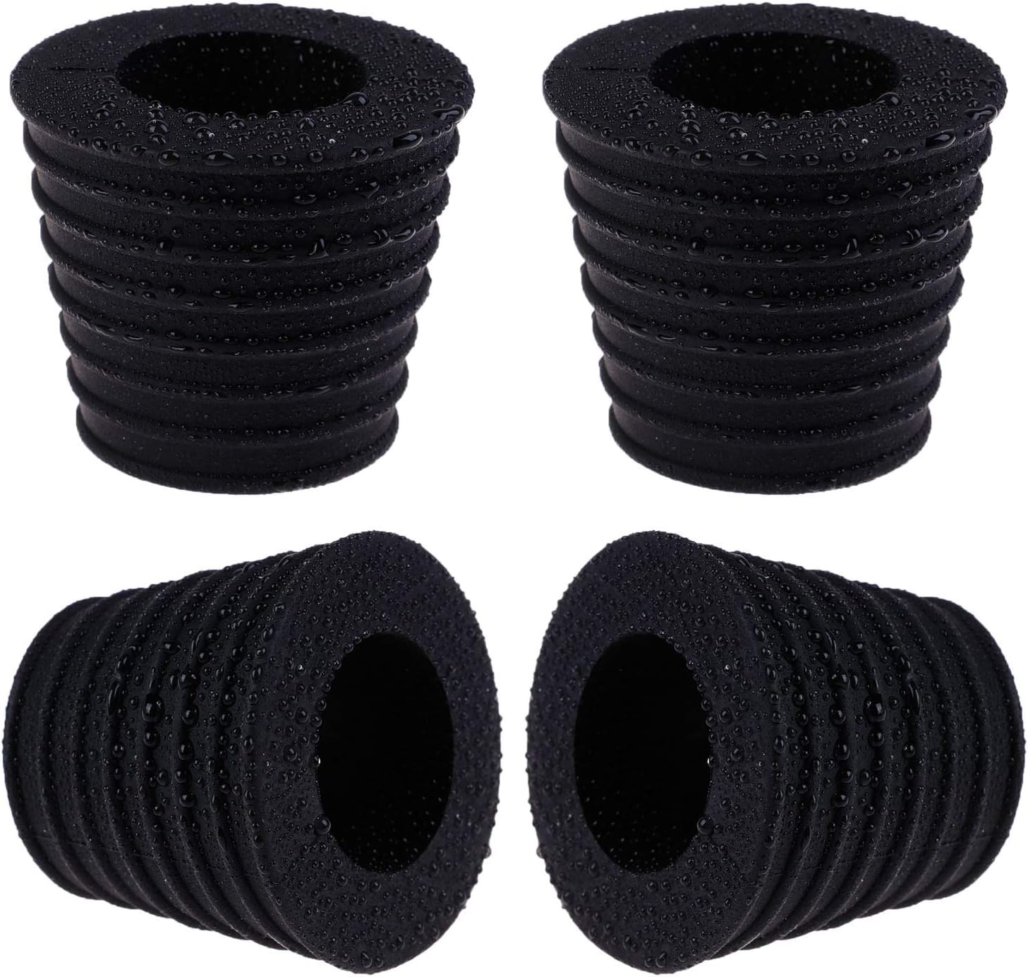 Amazon Com Locolo 4 Pack Umbrella Pole Wedge Fits 1 5 Inch Umbrella Umbrella Cone For Patio Table Hole Opening Base 1 9 To 2 6 Inch 4 Black Garden Outdoor