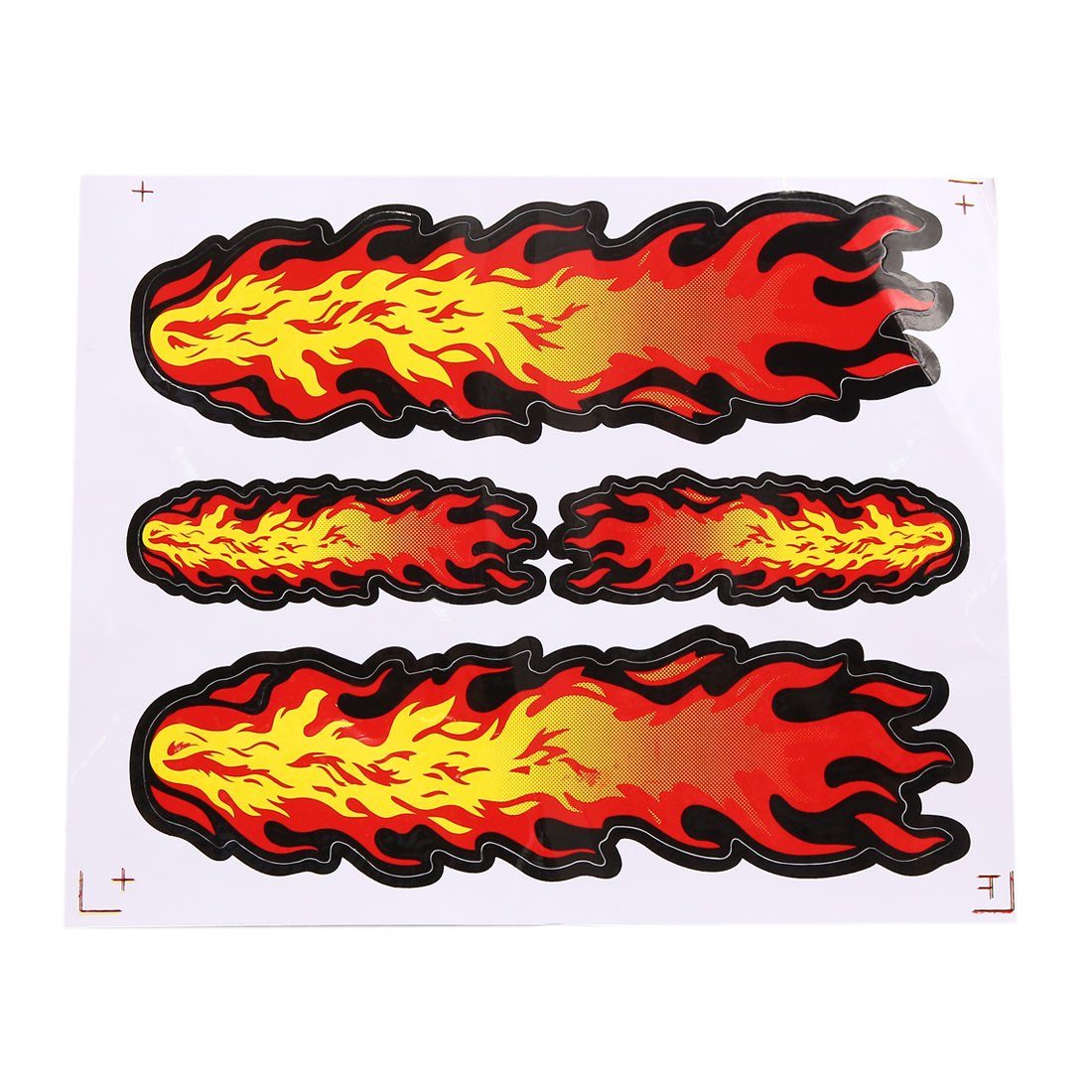 Sourcingmap Fire Flame Pattern Stick On Decorative Ornament Sticker For Auto Car Buy Online In Andorra At Andorra Desertcart Com Productid 126981267