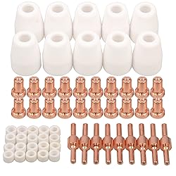 60pcs PT-31 Extended Air Plasma Cutting Nozzle