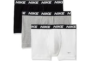 Nike Men's All Day Cotton Stretch Trunk W/Fly Underwear (3-Pack)