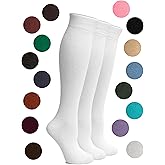 Hugh Ugoli Choose Colors & Make Your Custom Order | Women's Rayon Derived from Bamboo Knee High Socks Size 5-8/8-11, 3 Pairs