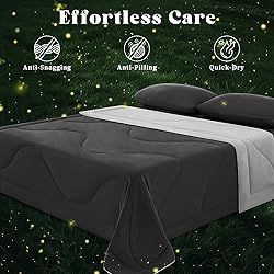 FineMay Cooling Comforter King Size, Double-Sided
