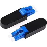 LC/UPC Fiber Optic Circuitors Connector SM &amp; MM Loopback Adapter Interface Signal Loop (LC/UPC SM-9/125)