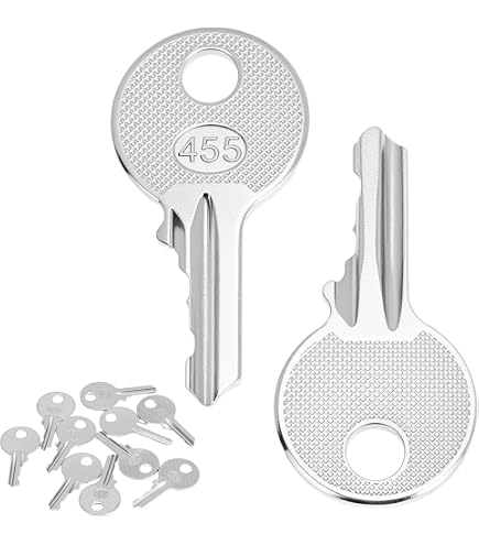 Llaves De Encendido Para JLG Elevadores Tijera - Pack De 5, Referencia 9901, Metal Durable