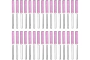 PATIKIL 32 Pcs Diamond Chainsaw Sharpener 5/32 Inch High Hardness Sharpening Stone Polishing Chainsaw Sharpening Kit Grinding