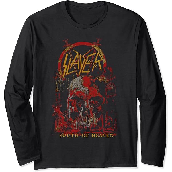 Amazon.com: Slayer – Divine Intervention Long Sleeve T-Shirt