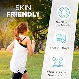 Adamson Freestyle Libre 2 Covers Waterproof 45 Pack Transparent Skin-Friendly view 5