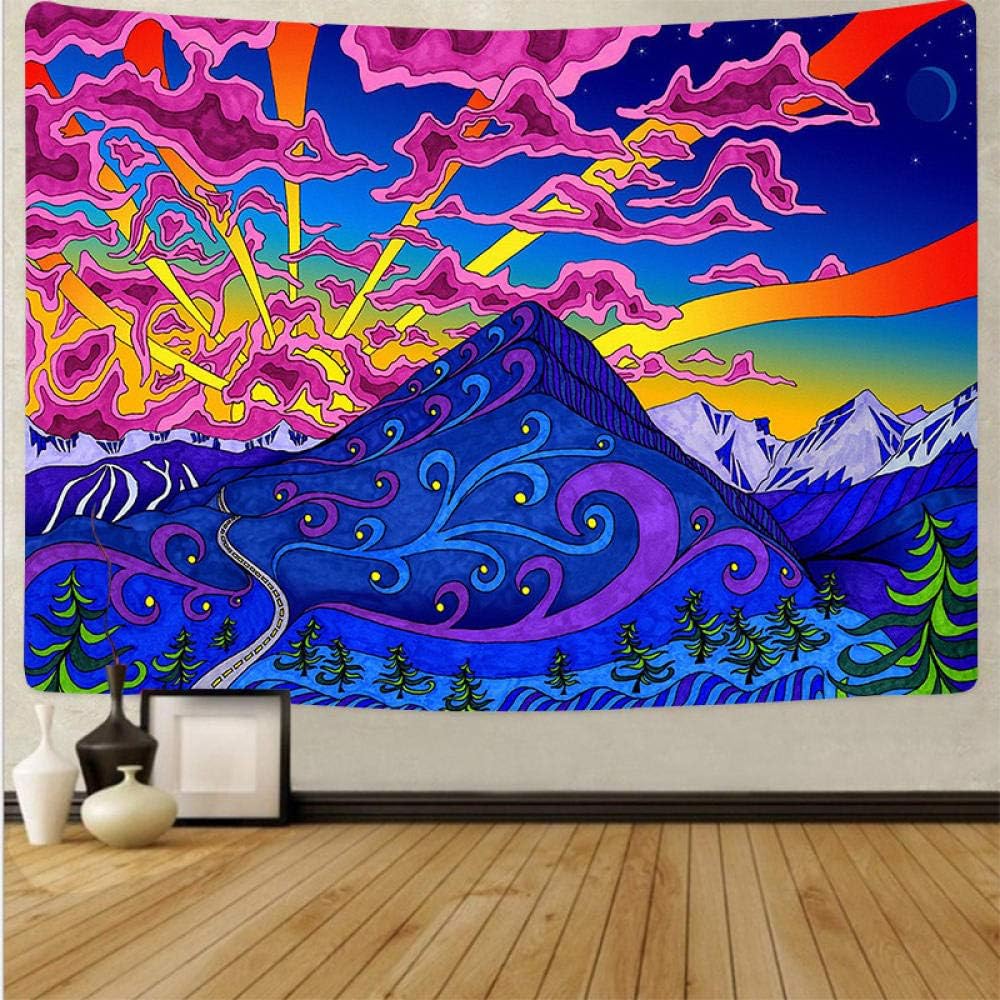 Magisches Muster Tapisserie Wandbehang Wohnzimmer Schlafzimmer Sofa