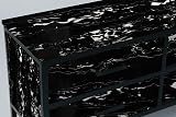 vgoltd Marble Effect Self Adhesive Vinyl - 30x100cm Black Peel Stick view 5