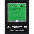 Arches Watercolor Paper Pad, 140 pound, Cold Press, 9"x12"