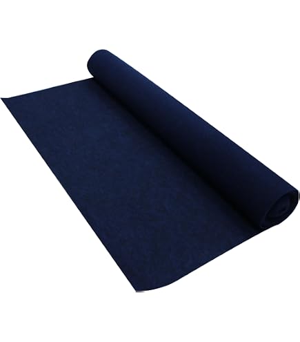 Mr. Dj 10 FT Long / 4 FT Wide Black Carpet For Speaker Sub Box Carpet Rv