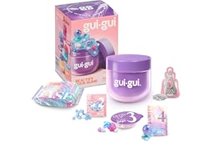 Gui Gui Scented Slime 1 Pack - 5 Step DIY Process to Customize Your Ultimate Slime Glow-Up, Resealable and Reusable Container