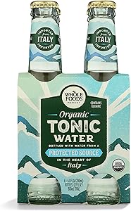 WHOLE FOODS MARKET Organic Tonic Water 4pk, 6.8 FZ