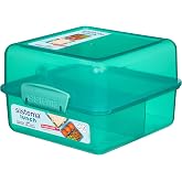 Sistema Lunch Cube, Assorted Colors, 1.4 Liter