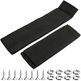 12760-7 Boat Deck Fishing Rod Holder Straps Set for Up to 5 Rods | Fishing Rod Saver Straps Tie Downs for Boat Deck,10 Inch Handle Strap,6 Inch Rod Tip Strap, Fishing Boat Accessories