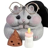 Handmade Taba Squishy Hamster Toy, Cute Squishy