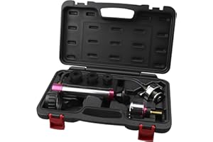 kauplus Cooling System Pressure Test Kit, Universal Radiator Pressure Tester, Pump Type