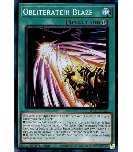 yugioh obliterate card Amazon.com: Yu-Gi-Oh! - Obliterate!!! - LDK2-ENY03 - Ultra Rare - Unlimited  Edition