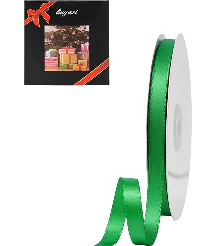 thumbnail image 2 of Fararti Crafts 50 Yards Double-Faced Satin Ribbons For Sewing - Durable Polyester Ribbon That Improves Any Craft Project - Available In Vibrant Colors, Ideal Wrinkle-Free Ribbon For High Performance 2 of 12