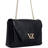 VELEZ Full Grain Leather Handbags for Women Crossbody Bag Designer Shoulder Purse