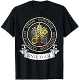 Catholic Unique ApparelOne Holy Catholic & Apostolic Church Catholic Latin t Shirt T-ShirtOEKO-TEX STANDARD 100