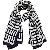 JERLA Women's Scarves Lady Light Soft Fashion Solid Scarf Wrap Shawl plaid scarf